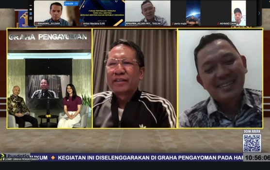 Perkuat Pemahaman Program 'Pasti Ada Solusi, Kemenkum Sulbar Ikuti Pelatihan