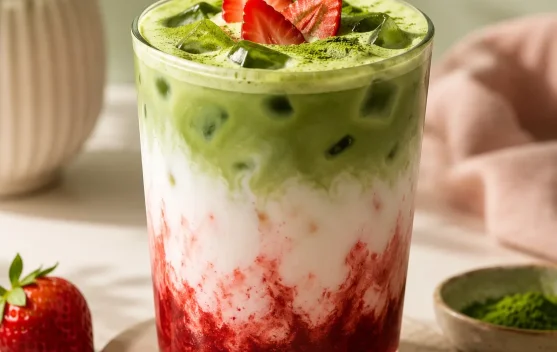 Matcha Stroberi, Kombinasi Segar yang Makin Digemari