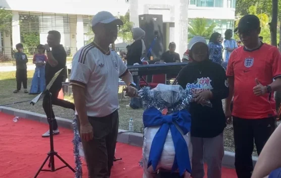 SDK Ramaikan Nobar Laga Panas Argentina Kontra  Swiss