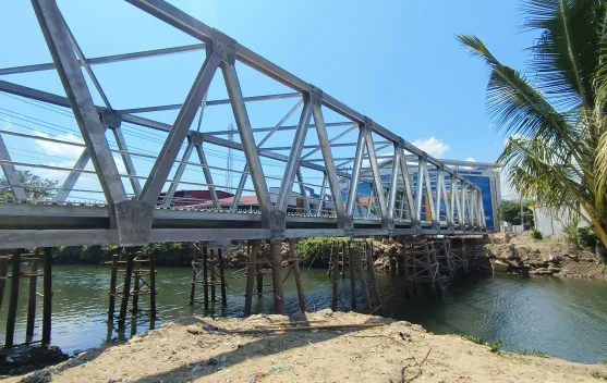 Progres Pembanguan Jembatan Karema Mamuju Capai 75 Persen