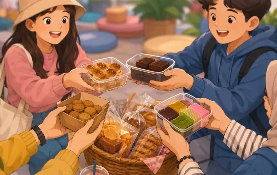 Food Trading, Cara Seru Menikmati Kuliner lewat Tukar Makanan
