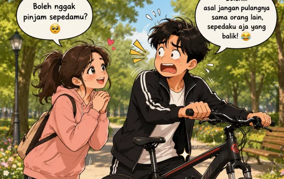 Hubungan Sehat? Coba Tes Dulu, Berani Pinjamkan Sepeda ke Pasangan?