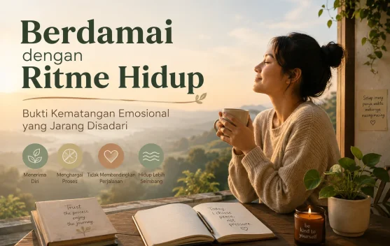 Berdamai dengan Ritme Hidup, Bukti Kematangan Emosional yang Jarang Disadari