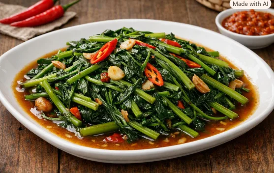 Resep Tumis Kangkung Enak, Menu Sederhana yang Selalu Menggugah Selera