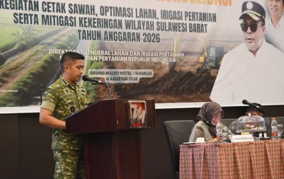 Korem 142/Tatag Hadiri Rakor Ketahanan Pangan Sulawesi Barat