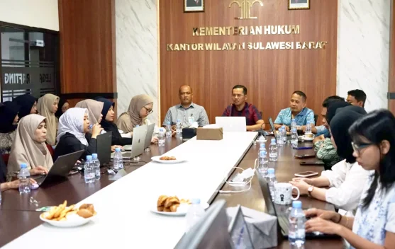 Kemenkum Sulbar Dorong Peserta Magang Kembangkan Keterampilan