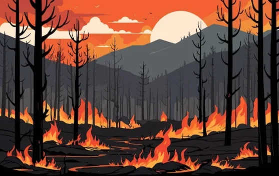 Kemarau Berkepanjangan Potensi Kebakaran Hutan dan Lahan