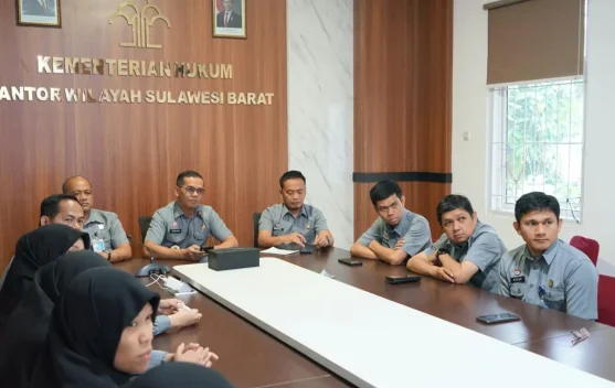 Kemenkum Sulbar Perkuat Eviden Jelang Penilaian Anugerah Legislasi Daerah