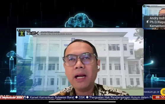Kemenkum Sulbar Dorong Penyamaan Persepsi Pemeriksaan Notaris
