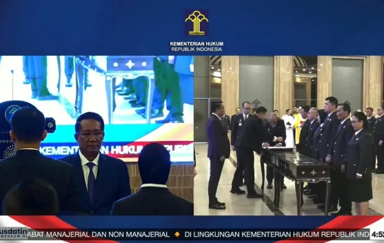 Kakanwil Saefur Rochim Sambut Rotasi Pejabat Kemenkum Sulbar