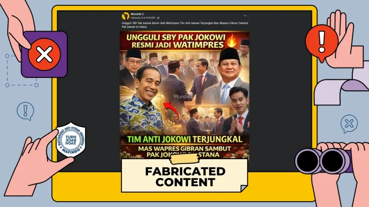 Hoaks Jokowi Resmi Jadi Wantimpres