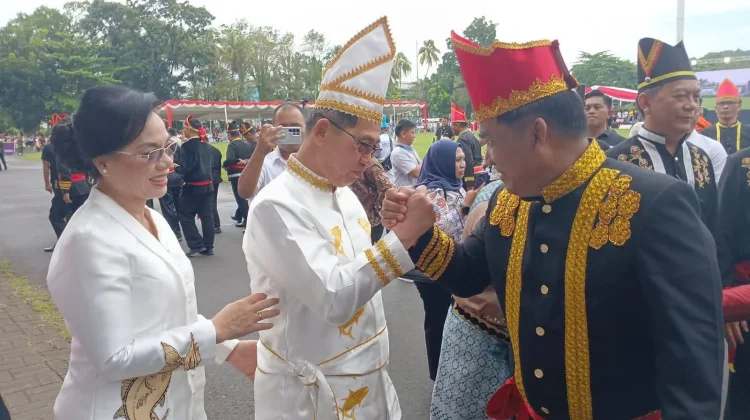 Walikota Bitung Hadiri Peringatan Peristiwa Merah Putih di Sulut