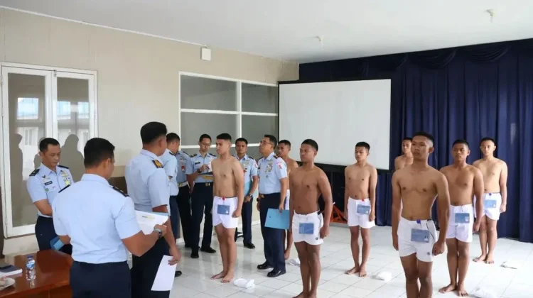 Danlanud Sam Pimpin Sidang Pantukhirda Bintara PK TNI AU