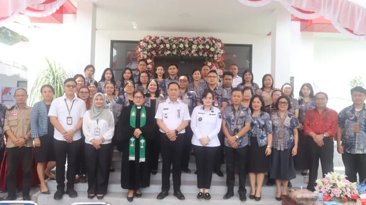 Kantor Dinsos Kota Tomohon Diresmikan