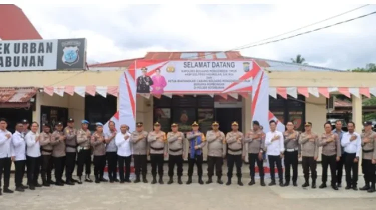 Kapolres Boltim Laksanakan Kunjungan Kerja di Polsek Kotabunan