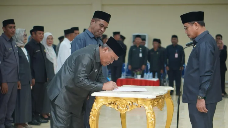 Pelantikan-Pengambilan Sumpah/Janji Pejabat Manajerial Pemkab Boltara