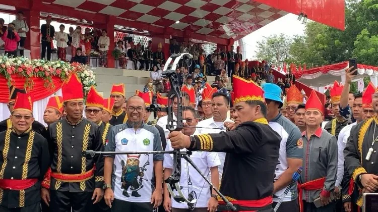 Aksi Panah YSK, Tandai Penutupan Panahan Sulut Open Gubernur Cup