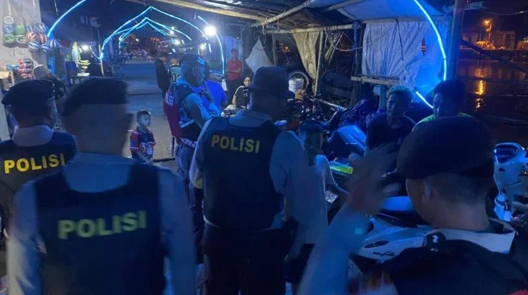 Samapta Polresta Manado Bubarkan Pesta Miras di Dua Wilayah