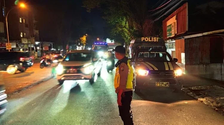 Polsek Malalayang Intensifkan Program Silau Mata di Jalan RW Mongisidi