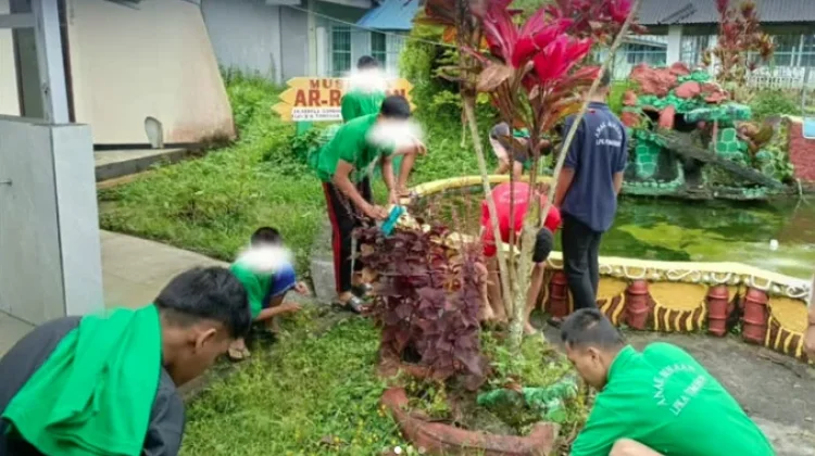 LPKA Tomohon Gelar Kerja Bakti Sambut Ramadhan 1447H
