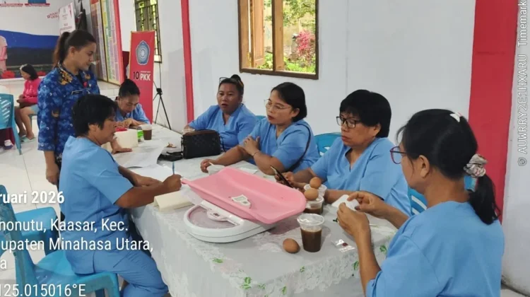 Puskesmas Kauditan Gelar Penyuluhan Bagi Kader Kesehatan Desa Kaasar