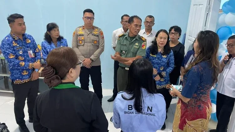 Kapolsek Wori Hadiri Peresmian SPPG Desa Darunu