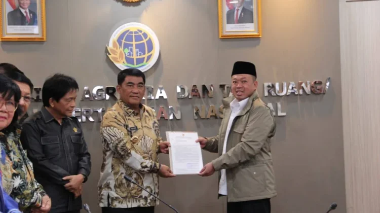 RTRW Sulut Disetujui, Masuk Tahap Akhir Penetapan Perda