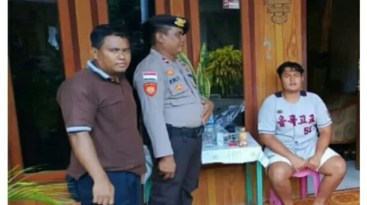 Polsek Miangas Gelar Patroli Jalan Kaki dan Dialogis