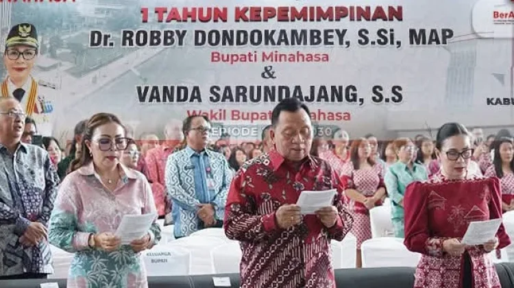 Setahun Kepemimpinan RD Vasung di Minahasa
