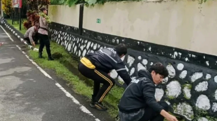 Optimalkan Giat Kurve, Polres Minut Dukung Gerakan Indonesia Asri
