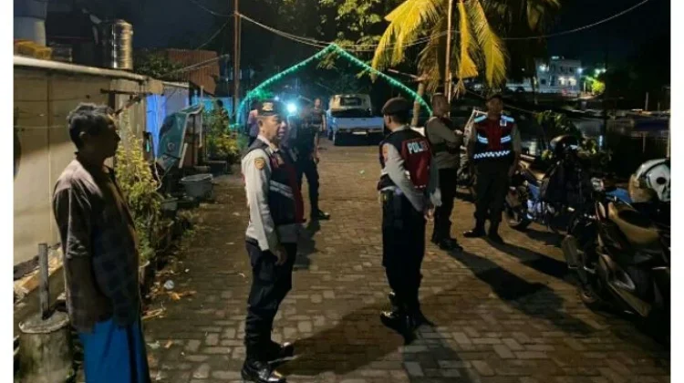 Tim Gabungan Polresta Manado Sisir Wilayah Rawan Kriminalitas
