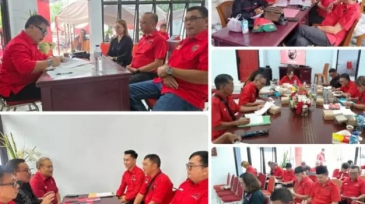 Seleksi Ketua PAC, PDIP Minahasa Perkuat Struktur