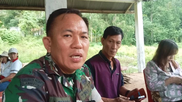 Kodim Minahasa Dukung Percepatan Pembangunan Koperasi Desa Merah Putih Kiawa Dua