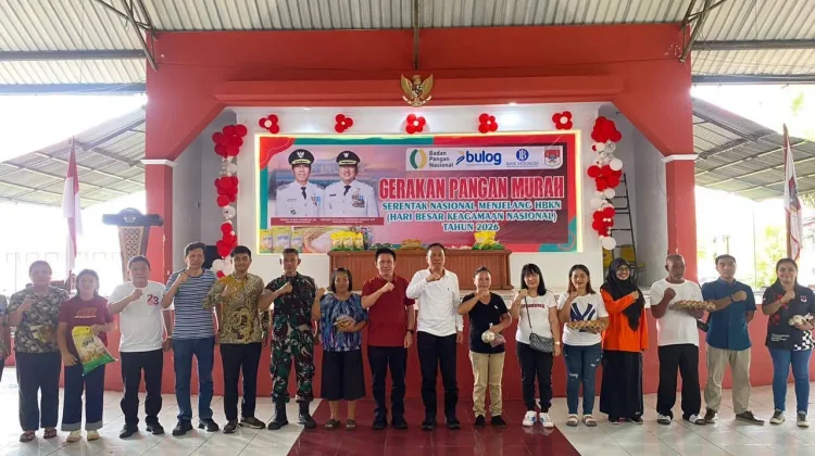 Gerakan Pangan Murah Serentak Nasional di Kabupaten Minahasa Selatan