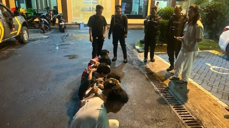 Pelaku Balap Liar Diamankan Tim Rayon Panthera Polresta Manado
