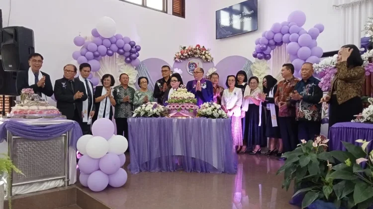 HUT ke-22 Tahun GMIM Waleta Graha Indah Pineleng dua Minahasa