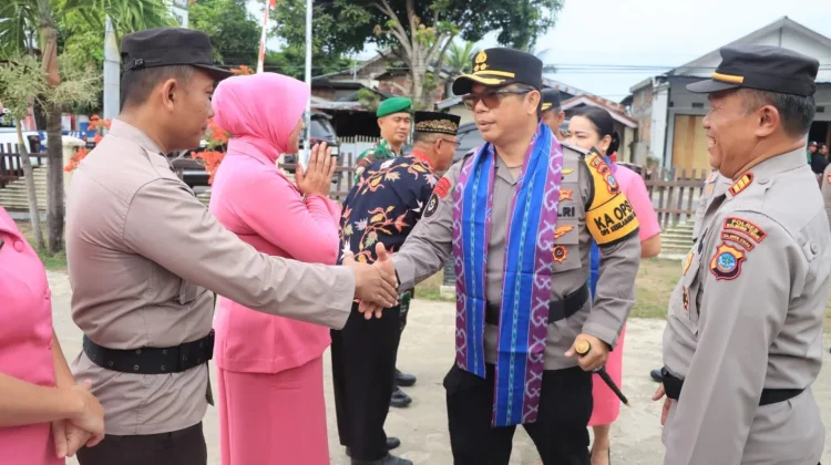 Kapolres Boltim Kunker di Polsek Kotabunan