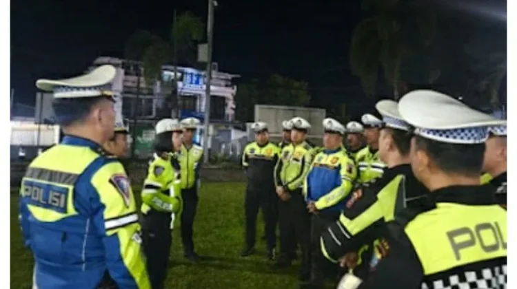 Satlantas Polres Bitung Jaring 43 Motor Knalpot Brong