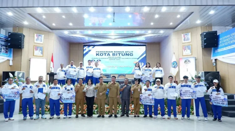 Realisasi Bonus Atlit Pelatih Official Kota Bitung