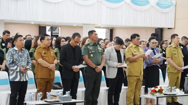 Kasdam  Merdeka Hadiri Pelantikan Panitia Paskah Nasional 2026