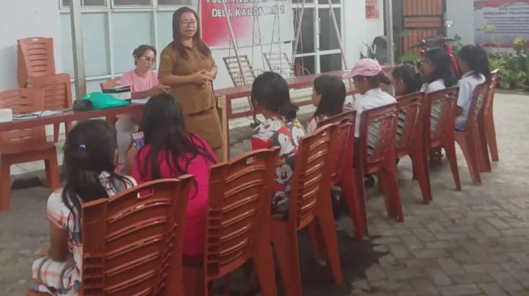 Puskesmas Kauditan Gelar Posyandu Remaja Desa Kauditan I