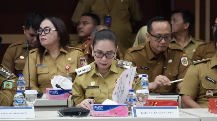 Wabup Minahasa Hadiri HLM Pengendalian Inflasi Sulut