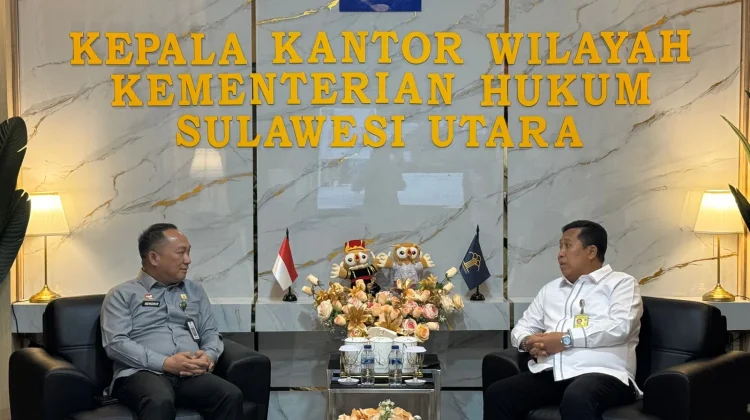 Kemenkum Sulut Perkuat Sinergi Dengan Deputi Bidang Imipas dalam Penanganan PFDs