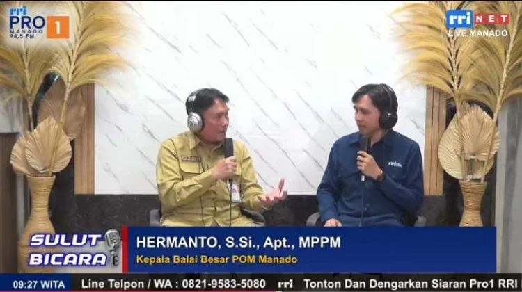 BBPOM Manado Larang Penjualan Produk Rusak