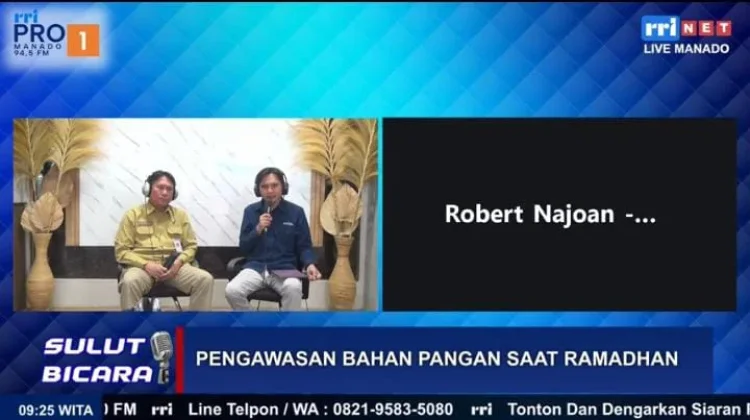 BBPOM Manado Intensif Awasi Pangan Ramadan