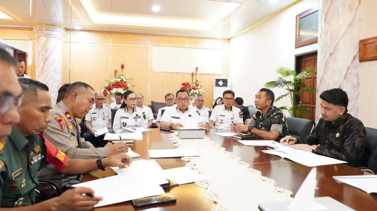 Forkopimda Minahasa Bahas Stabilitas Keamanan jelang Hari Raya