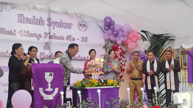 Ibadah Syukur HUT Jemaat GMIM Siloam Taratara ke 35 dan Pentahbisan Pastori