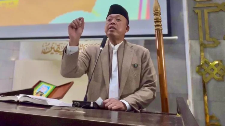 Kajian Tarawih di Masjid UI, Nusron Bicara Sanad Keilmuan dan Etika Kepemimpinan