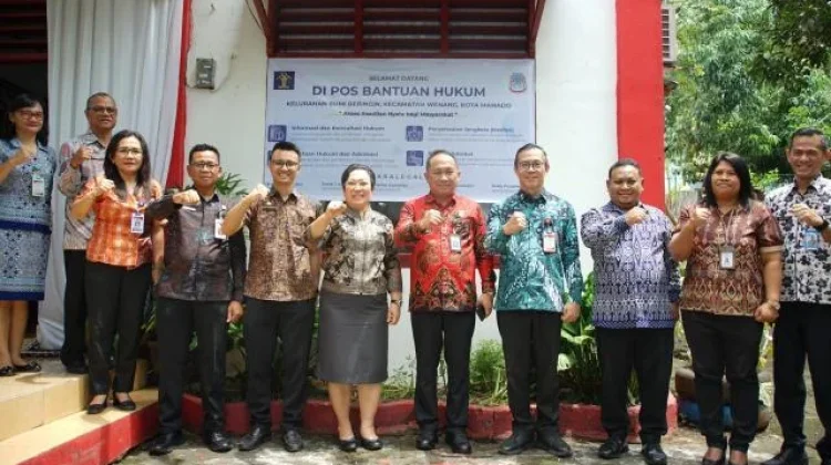 Dekatkan Akses Keadilan, Kemenkum Sulut dan BPHN Perkuat Posbankum di Kota Manado