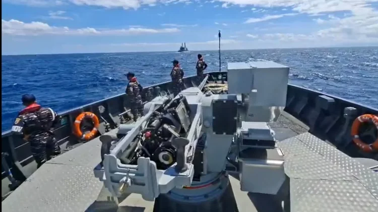 Kapal Perang Jepang Latihan Bersama 3 Unsur Kodaeral VIII di Laut Sulawesi